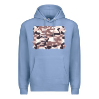 Colony Blue milky camouflage Premium Hoodie - BarkalooDesign