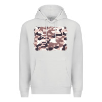 Dove Grey milky camouflage Premium Hoodie - BarkalooDesign