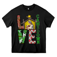 Black Love Come Down Heavy Core Tee - CowhideDigitalArt