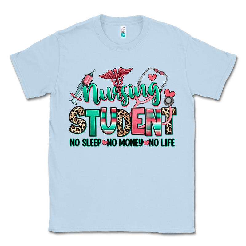 Nursing Student No Sleep No Money No Life Classic Tee by RanaPortraitStore | Teevron