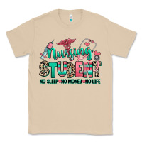 Mushroom nursing student no sleep no money no life Classic Tee - RanaPortraitStore