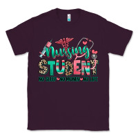 Plum nursing student no sleep no money no life Classic Tee - RanaPortraitStore