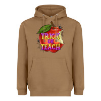 Toasted Coconut Trick or Teach Heavyweight Hoodie - texasbilliewilder