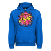 Cobalt fight breast cancer Urban Hoodie - NancyCooperArtShop