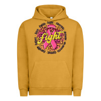 Pigment Peanut Butter fight breast cancer Urban Hoodie - NancyCooperArtShop