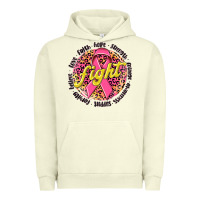 Pigment Pistachio fight breast cancer Urban Hoodie - NancyCooperArtShop