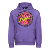 Tulip fight breast cancer Urban Hoodie - NancyCooperArtShop