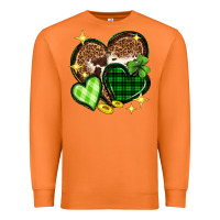 Carrot St. Patrick's Day hearts Premium Sweatshirt - Neo Western