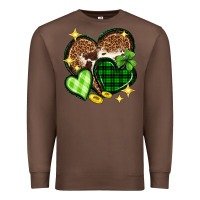 Chestnut St. Patrick's Day hearts Premium Sweatshirt - Neo Western