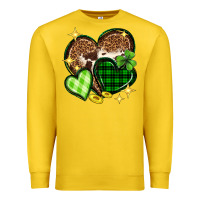 Lemon St. Patrick's Day hearts Premium Sweatshirt - Neo Western