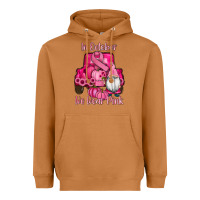 Breast Cancer Awareness Pink Truck Gnomes Heavyweight Hoodie | Teevron
