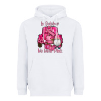 White breast cancer awareness pink truck gnomes Heavyweight Hoodie - RanaPortraitStore