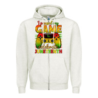 I Paused My Game Celebrate Juneteenth Zipper Hoodie | Teevron