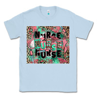 Dusty Blue nurse Classic Tee - RanaPortraitStore