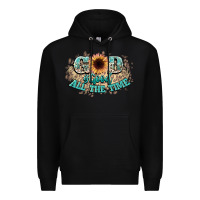 Black god is good all the time Premium Hoodie - NancyCooperArtShop