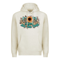 Oatmeal Heather god is good all the time Premium Hoodie - NancyCooperArtShop