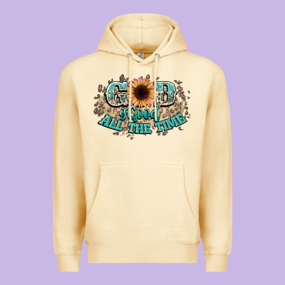 God Is Good All The Time Premium Hoodie Designed By Nancycooperartshop
