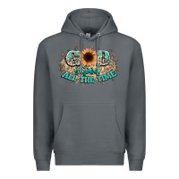 Rock god is good all the time Premium Hoodie - NancyCooperArtShop
