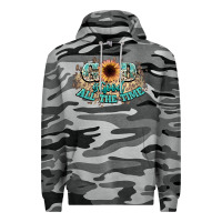 Slate Camo god is good all the time Premium Hoodie - NancyCooperArtShop