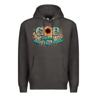 Smoke god is good all the time Premium Hoodie - NancyCooperArtShop
