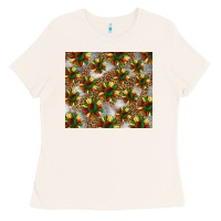 Bone juneteenth sunflowers Ladies Tee - BarkalooDesign
