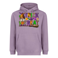 Lavender Trick or Treat Heavyweight Hoodie - texasbilliewilder