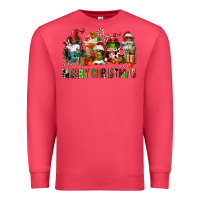 Cardinal merry christmas coffee afro gnomies Premium Sweatshirt - FaDigitalArtStudio