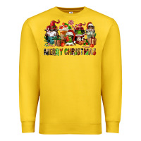 Lemon merry christmas coffee afro gnomies Premium Sweatshirt - FaDigitalArtStudio