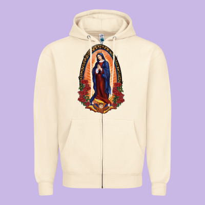 Zipper Hoodie Our Lady Of Guadalupe
