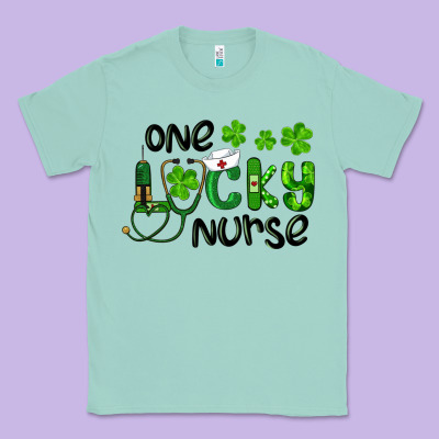 One Lucky Nurse Classic Tee Designed By Ranaportraitstore