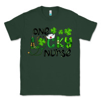 Sports Green one lucky nurse Classic Tee - RanaPortraitStore
