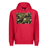Cardinal camouflage background Premium Hoodie - BarkalooDesign