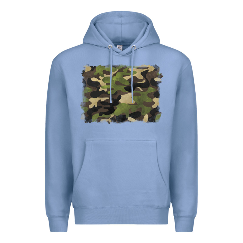 Camouflage Background Premium Hoodie by BarkalooDesign | Teevron