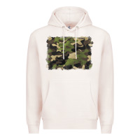 Pale Pink camouflage background Premium Hoodie - BarkalooDesign