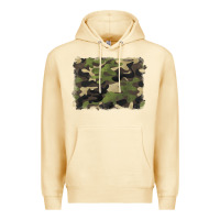 Pina Colada camouflage background Premium Hoodie - BarkalooDesign