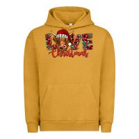 Pigment Peanut Butter love christmas highland cow and turquoise gemstone Urban Hoodie - Jasminsmagicworld