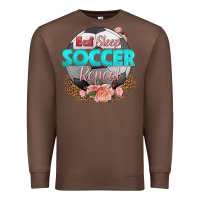 Chestnut eat sleep soccer repeat Premium Sweatshirt - HRA Design Shop