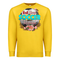 Lemon eat sleep soccer repeat Premium Sweatshirt - HRA Design Shop