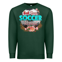 Sports Green eat sleep soccer repeat Premium Sweatshirt - HRA Design Shop