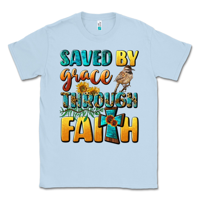 Saved By Grace Through Faith Classic Tee by BundleAndBundleShop | Teevron