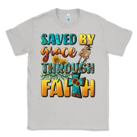 Moon Dust saved by grace through faith Classic Tee - BundleAndBundleShop
