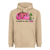 Mushroom in october we wear pink pumpkin and sunflowers Heavyweight Hoodie - RanaPortraitStore