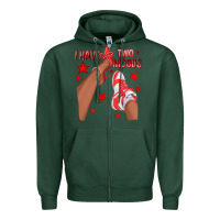 Sports Green Bright Red I Have Two Moods Afro Girl Sneakers Zipper Hoodie - texasbilliewilder