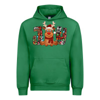 Emerald joy christmas reindeer Urban Hoodie - Jasminsmagicworld