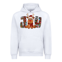 White joy christmas reindeer Urban Hoodie - Jasminsmagicworld