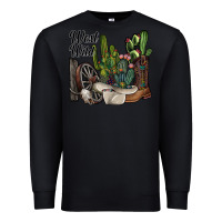 Black west wild Premium Sweatshirt - SublimationCraftShop