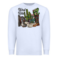 White west wild Premium Sweatshirt - SublimationCraftShop