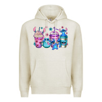Oatmeal Heather stitch coffee Premium Hoodie - Jasminsmagicworld