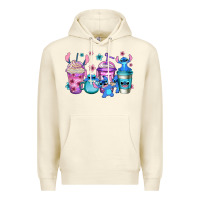 Sandshell stitch coffee Premium Hoodie - Jasminsmagicworld