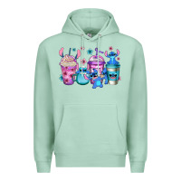 Seafoam stitch coffee Premium Hoodie - Jasminsmagicworld